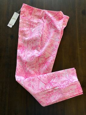 Lilly Pulitzer Nancee Crop Pant -Pink